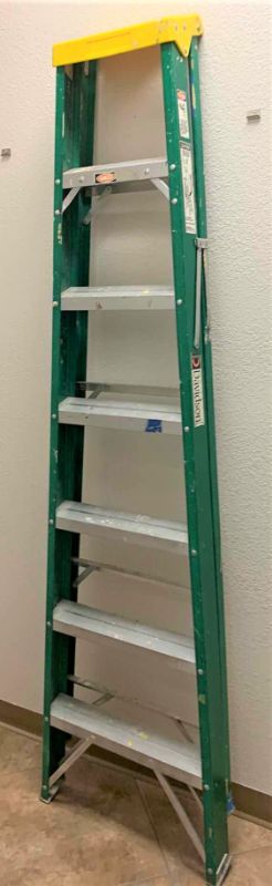 Photo 1 of 7 FOOT METAL TYPE II COMMERCIAL LADDER