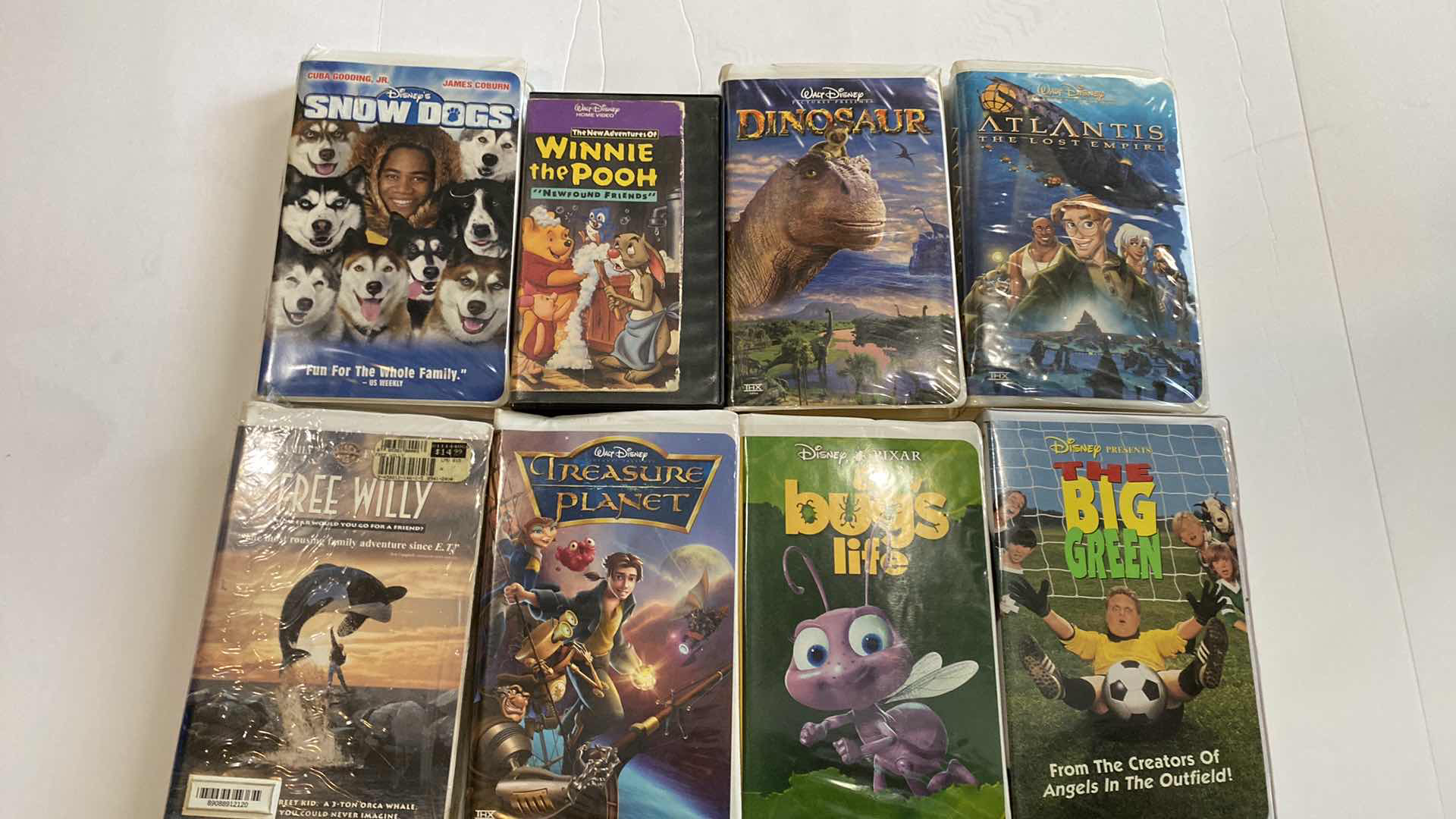 Photo 1 of 8-VHS DISNEY AND MORE MOVIES