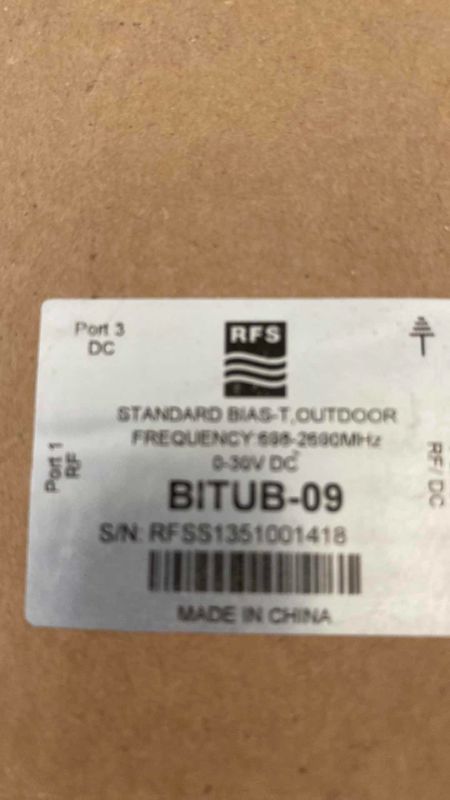Photo 3 of NEW IN BOX RFS STANDARD BIAS-T, OUTDOOR FREQUENCY 698-2690MHz BITUB-09