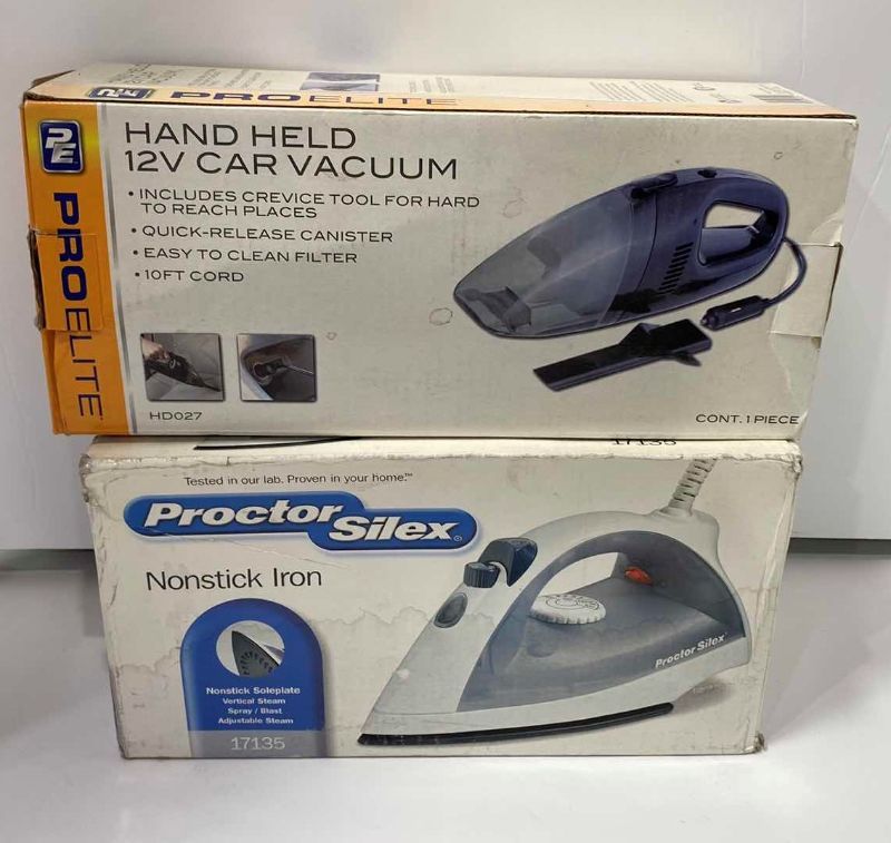 Photo 1 of CAR VAC AND IRON