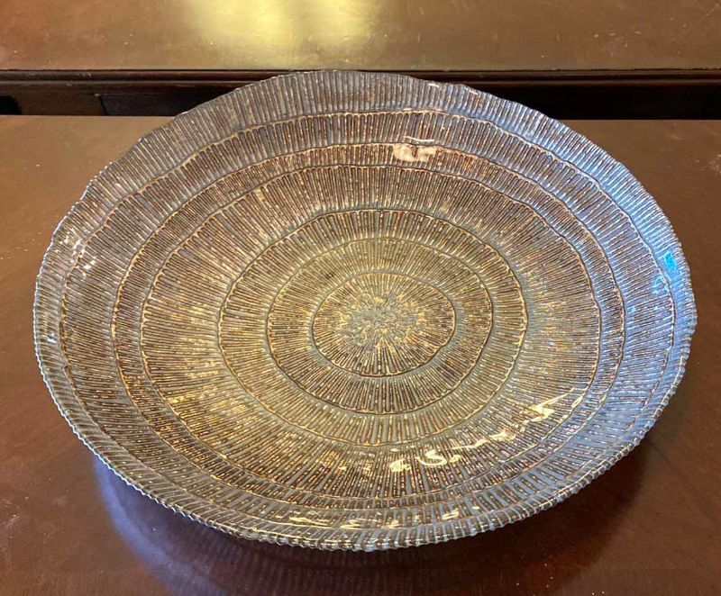 Photo 2 of 16” GLASS BOWL DECOR