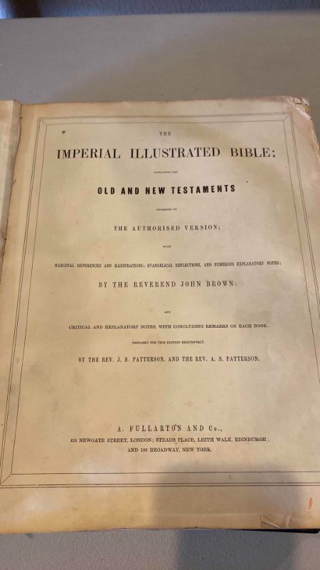 Photo 4 of IMPERIAL ILLUSTRATED HOLY BIBLE 10 X 13