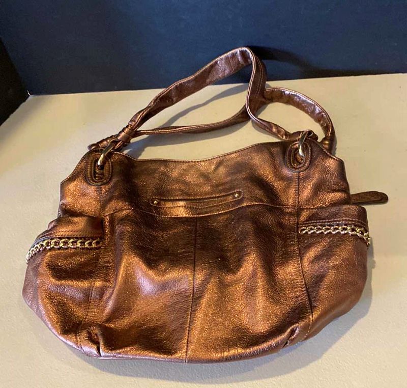 Photo 2 of B MAKOWSKY COPPER COLOR SHOULDER BAG