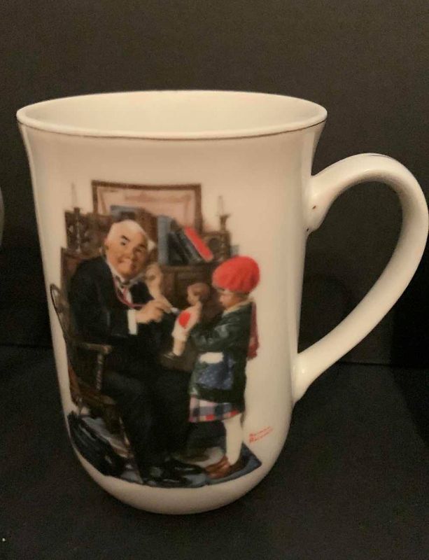 Photo 4 of 4 - NORMAN ROCKWELL COFFEE MUGS, SATURDAY EVENING POST