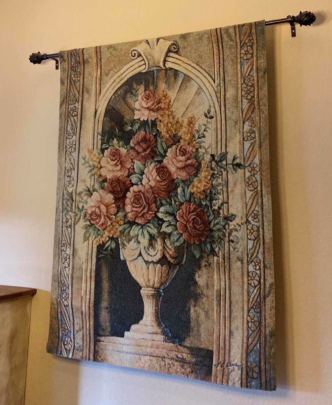 Photo 1 of TAPESTRY WALL HANGING INCLUDES ROD  35 X 49