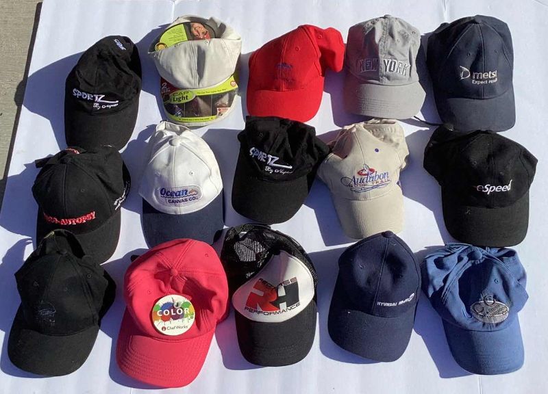 Photo 1 of 15 - BASEBALL CAP ASSORTMENT