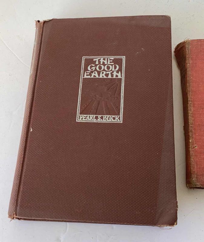 Photo 2 of 2 - VINTAGE BOOKS. THE GOOD EARTH 1934, WIT AND HUMOR IN AMERICA 1907