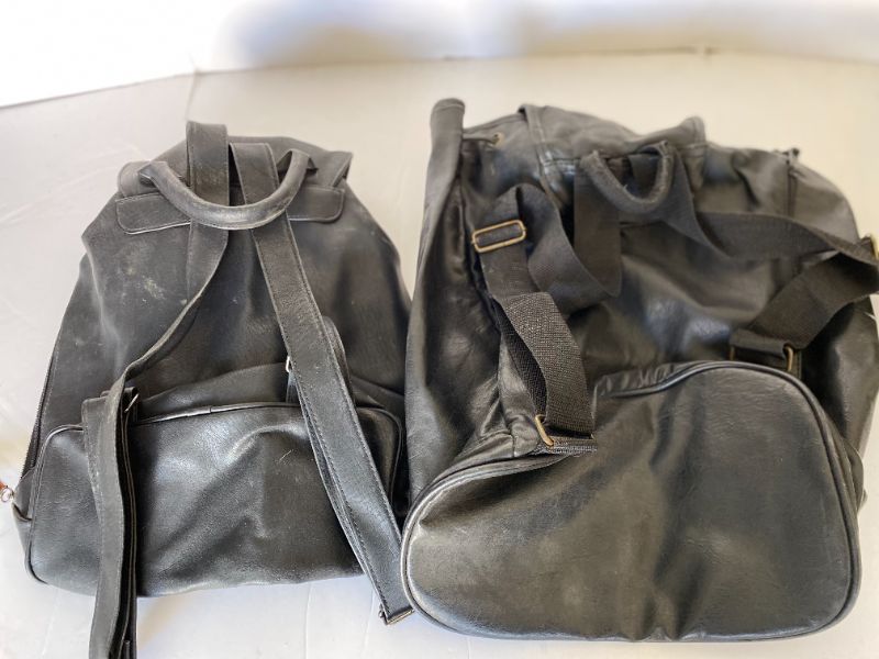 Photo 1 of 2 -  LEATHER BACKPACKS
