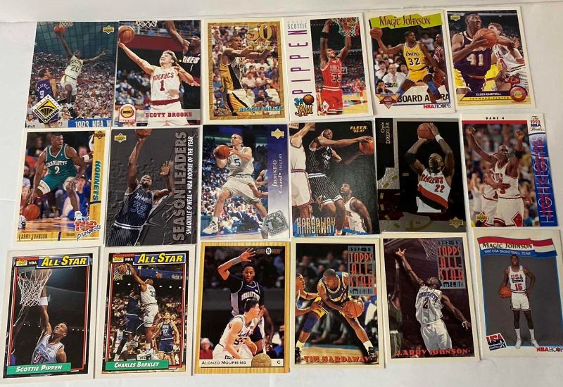 Photo 1 of 18 COLLECTIBLE BASKETBALL CARDS