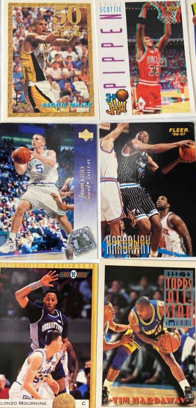 Photo 3 of 18 COLLECTIBLE BASKETBALL CARDS