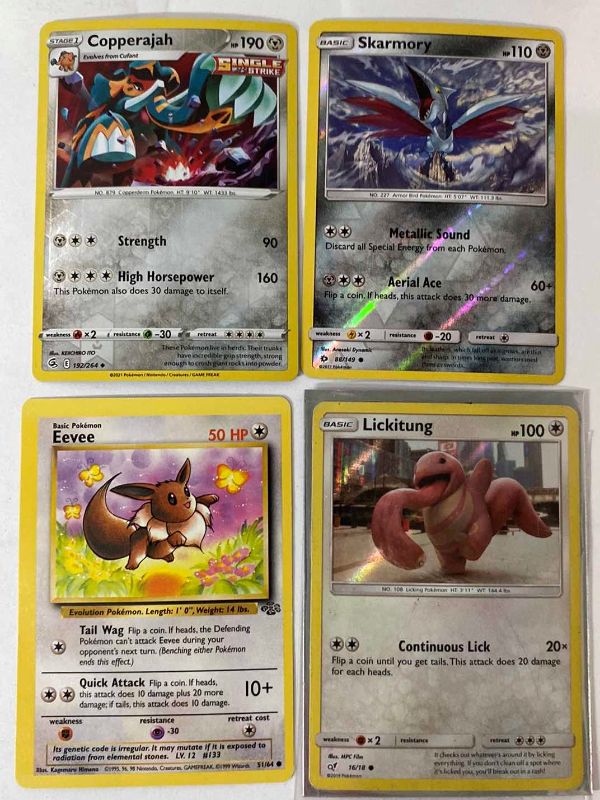 Photo 1 of 8 COLLECTIBLE POKÉMON CARDS