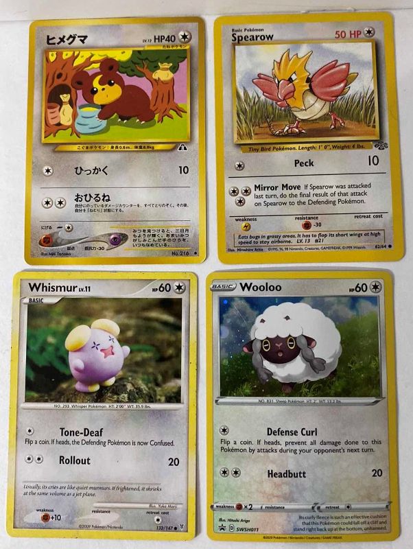 Photo 3 of 12 COLLECTIBLE POKÉMON CARDS