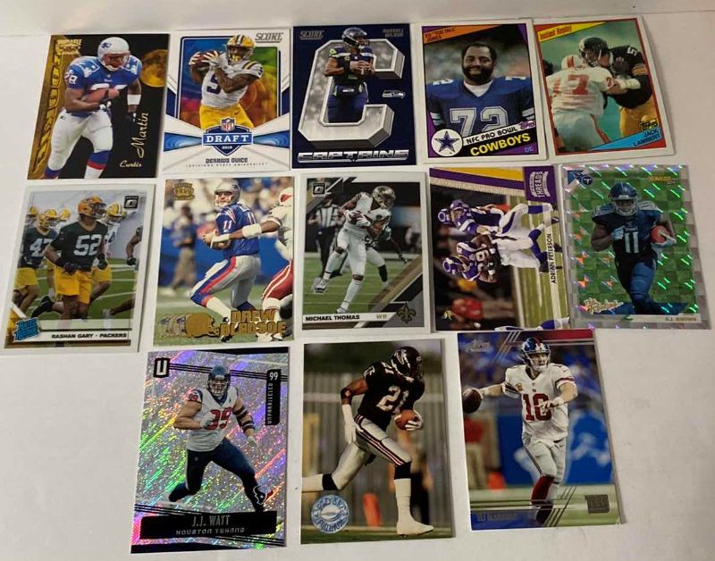 Photo 1 of 13 COLLECTIBLE FOOTBALL CARDS