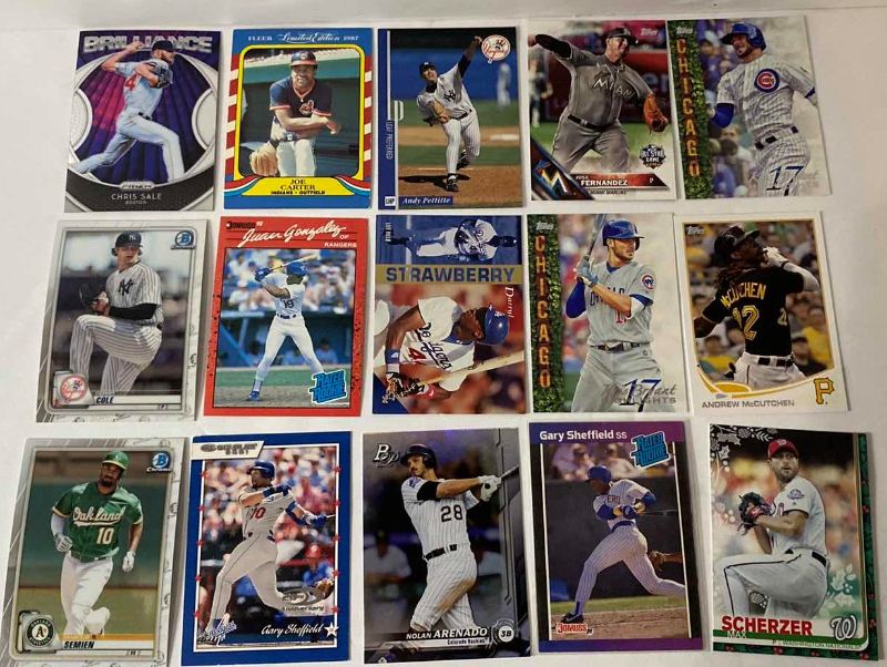 Photo 1 of 15 COLLECTIBLE BASEBALL CARDS