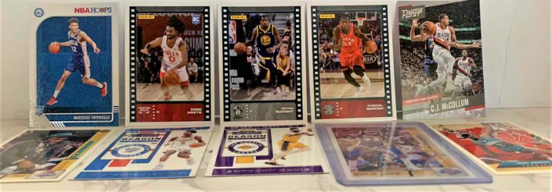 Photo 1 of 10 COLLECTIBLE BASKETBALL CARDS