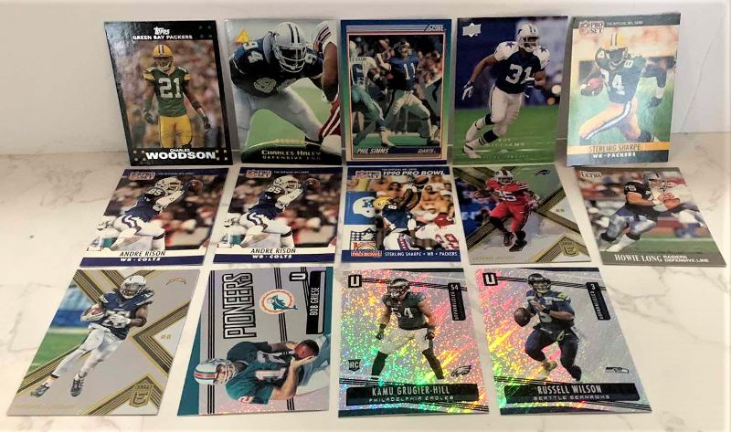 Photo 1 of 14 COLLECTIBLE FOOTBALL CARDS