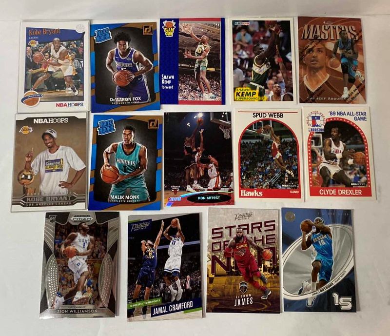 Photo 1 of 14 COLLECTIBLE BASKETBALL CARDS