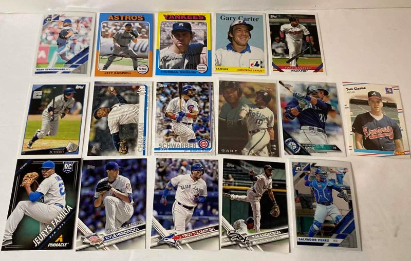 Photo 1 of 16 COLLECTIBLE BASEBALL CARDS