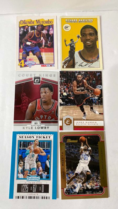 Photo 1 of 13 COLLECTIBLE BASKETBALL CARDS