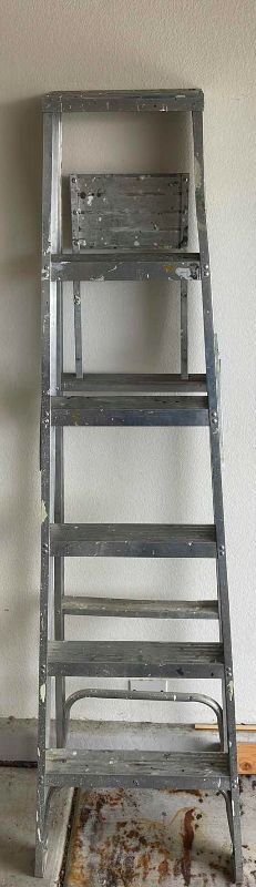 Photo 2 of ALUMINUM 6’ LADDER