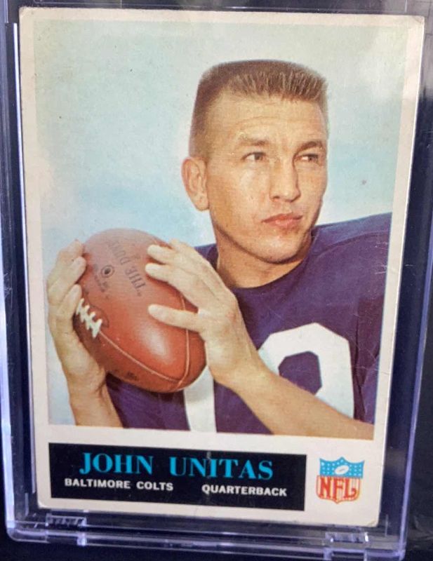 Photo 1 of 1965 JOHN UNITAS PHILADELPHIA #12