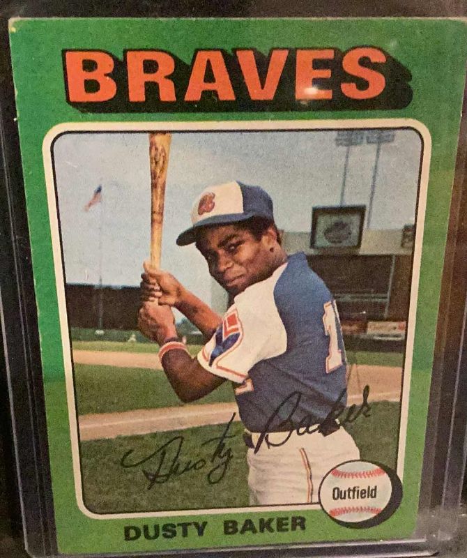 Photo 1 of 1975 DUSTY BAKER TOPPS #33