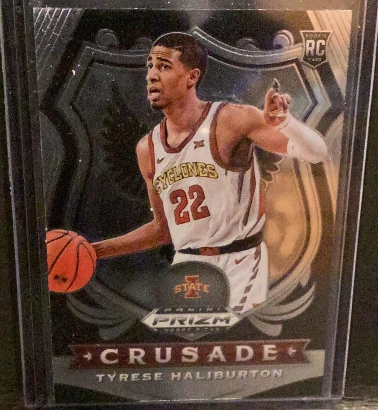 Photo 1 of 2020 TYRESE HALIBURTON PRIZM DRAFT PICKS #90