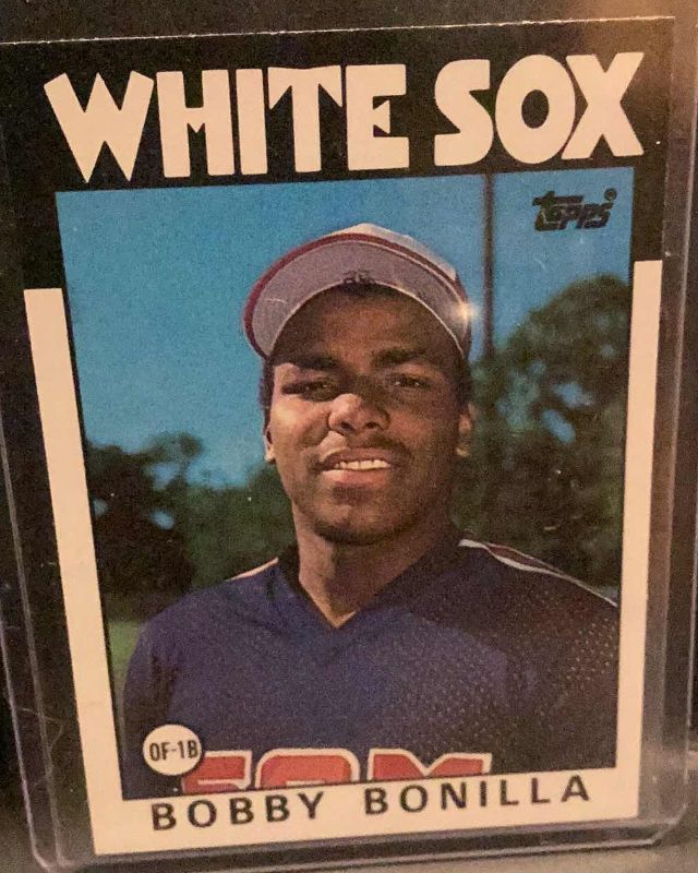 Photo 1 of 1986 BOBBY BONILLA ROOKIE TOPPS TRADED #12T