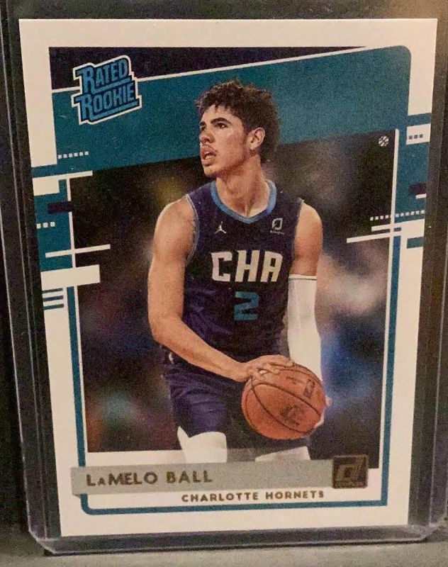 Photo 1 of 2020 LAMELO BALL ROOKIE DONRUSS #202