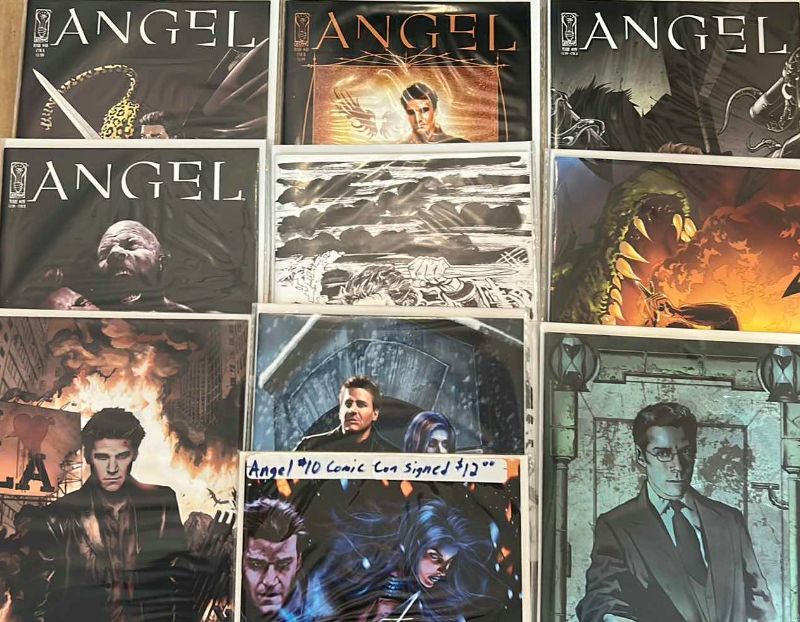 Photo 1 of 10 - ANGEL COMIC BOOKS ( 1 SIGNED)