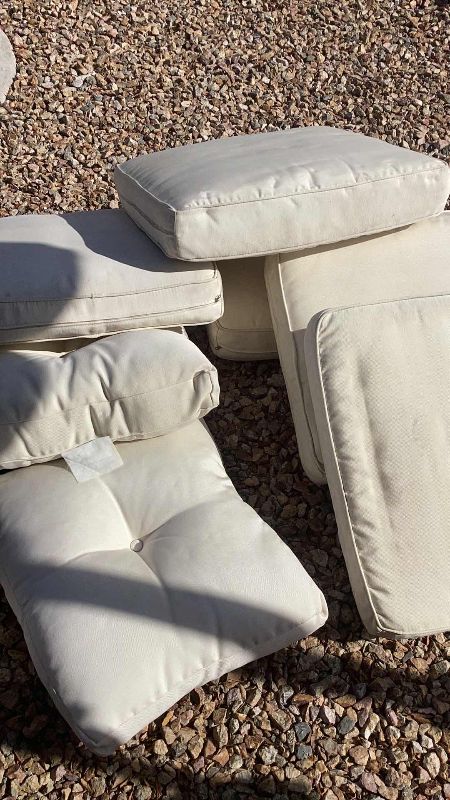 Photo 3 of SET OF SEAT CUSHIONS FOR OUTDOOR FURNITURE