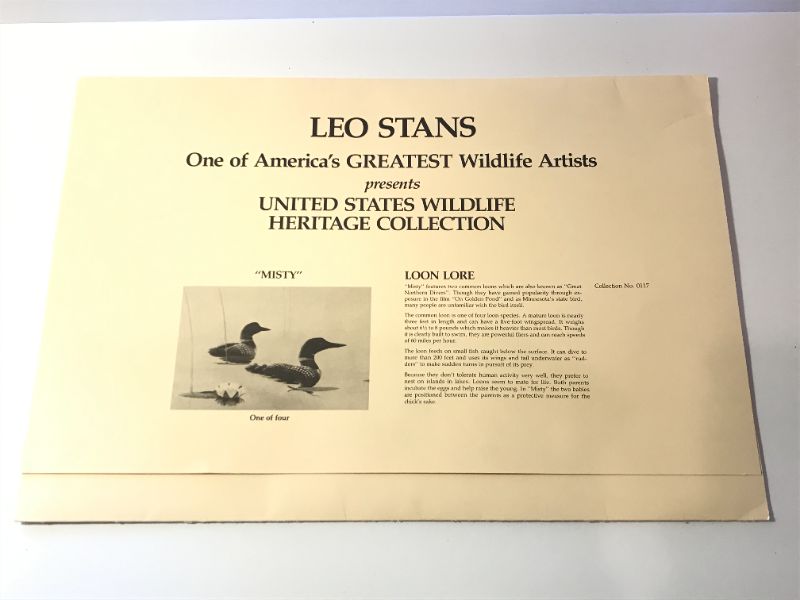 Photo 1 of LEO STANS ONE OF AMERICA’S GREATEST WILDLIFE ARTIST