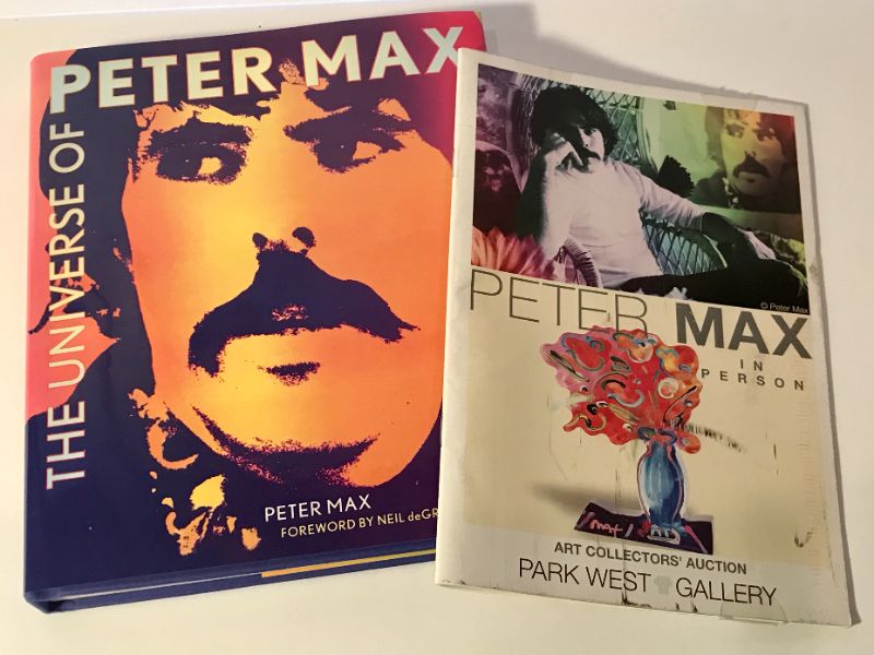 Photo 1 of PETER MAX BOOKS