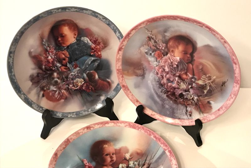 Photo 4 of THE BRADFORD EXCHANGE BABY COLLECTOR PLATES 