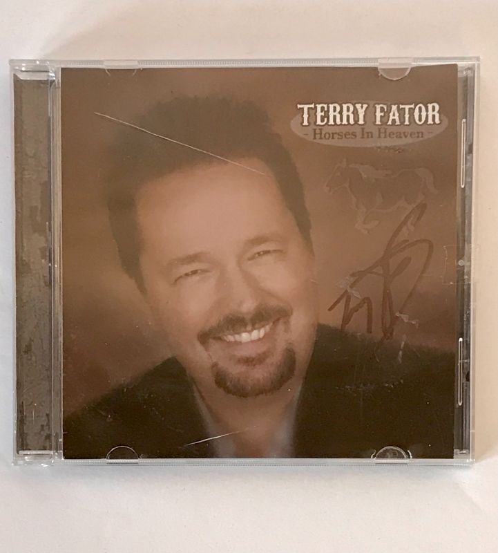Photo 2 of TERRY FATOR AUTOGRAPHED CD & TICKET STUB