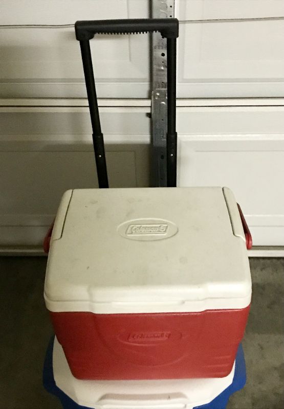 Photo 3 of COLEMAN COOLERS - ONE ON ROLLERS