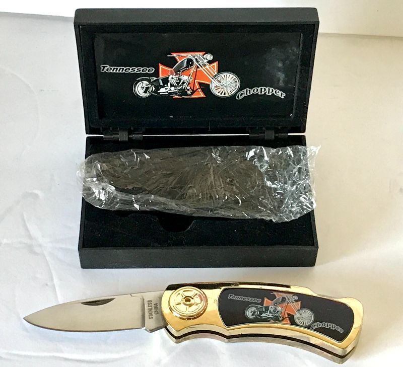 Photo 2 of NIB TENNESSEE CHOPPERS POCKET KNIFE