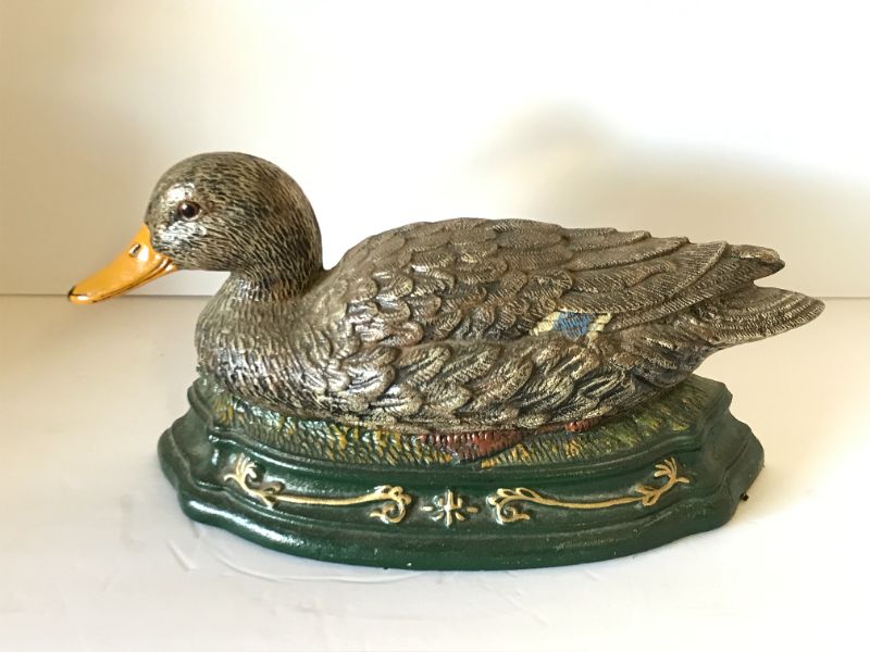 Photo 1 of VINTAGE CAST IRON DUCK DOORSTOP