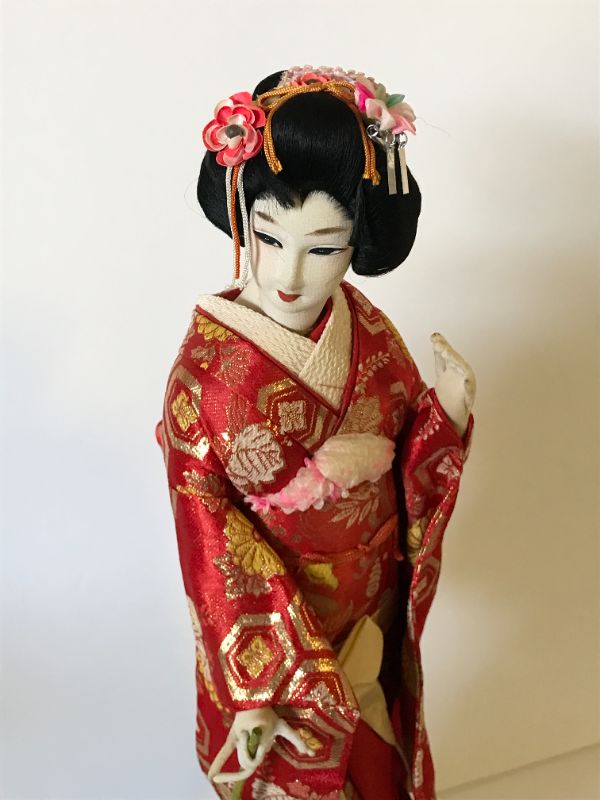 Photo 1 of VINTAGE JAPANESE  YOUNG DANCER IN KYOTO GEISHA DOLL - PURCHASED IN JAPAN 1960’s