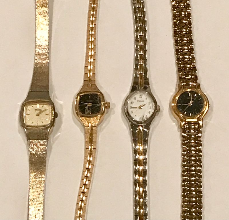 Photo 2 of VINTAGE SEIKO, CITIZEN & PULSAR PETITE
WOMENS WATCHES