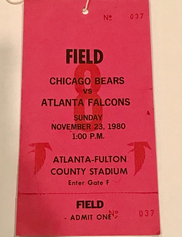 Photo 2 of BINOCULARS AND NFL FEILD PASS NOVEMBER 23, 1980