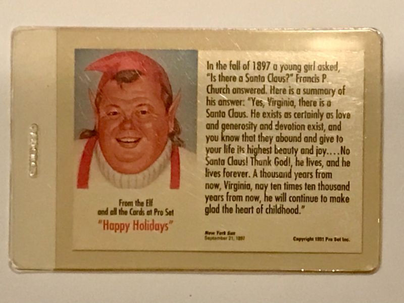 Photo 1 of 1991 PRO SET INSERT CARD MINT CONDITION