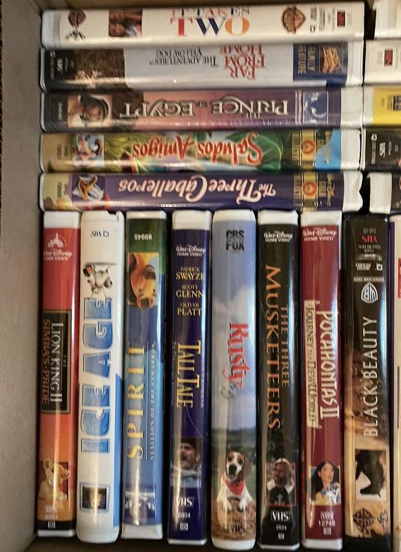 Photo 3 of VINTAGE VHS DISNEY MOVIES