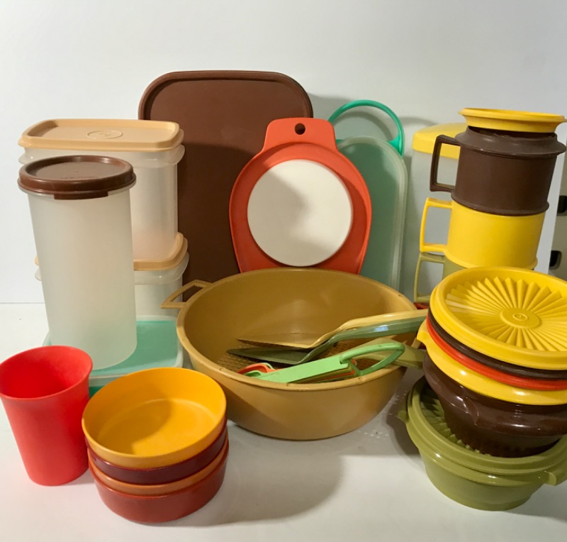 Photo 1 of VINTAGE TUPPERWARE CONTAINERS AND MORE