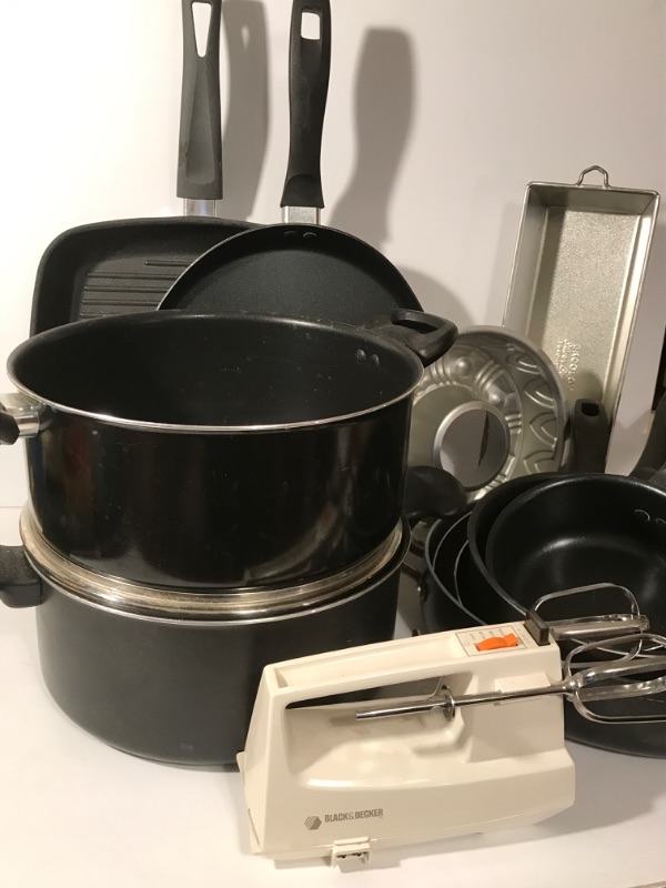 Photo 2 of ASSORTED POTS & PANS