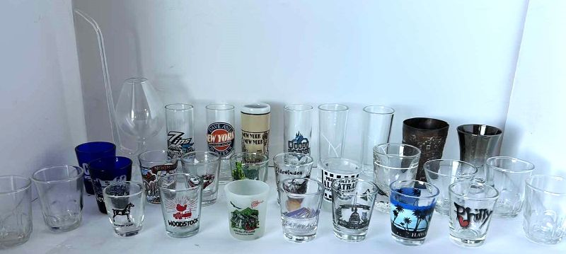 Photo 1 of SHOT GLASS ASSORTMENT PLUS ONE