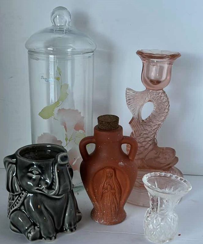 Photo 1 of 5 PC HOME DECOR ASSORTMENT TALLEST 10”