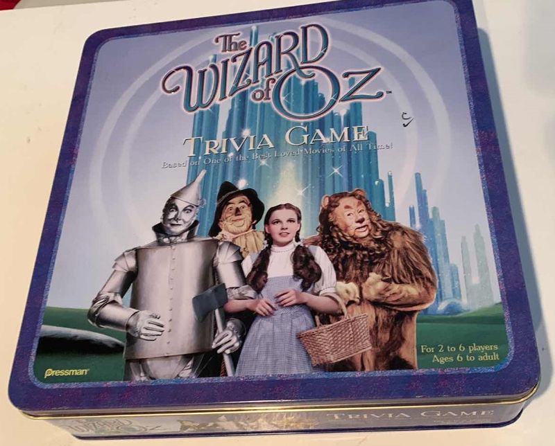 Photo 1 of WIZARD OF OZ TRIVIA GAME