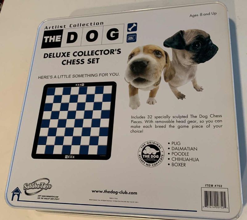 Photo 1 of THE DOG CHESS SET