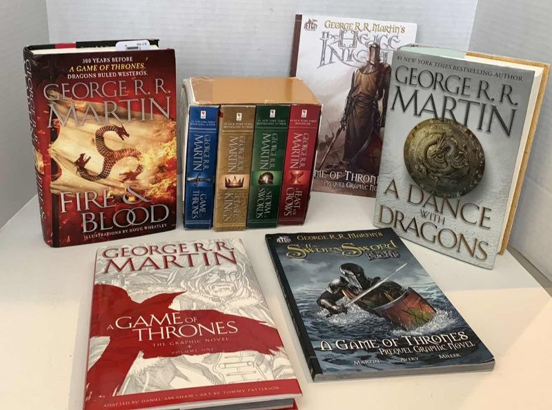 Photo 1 of GEORGE MARTIN A GAME OF THRONES BOOKS